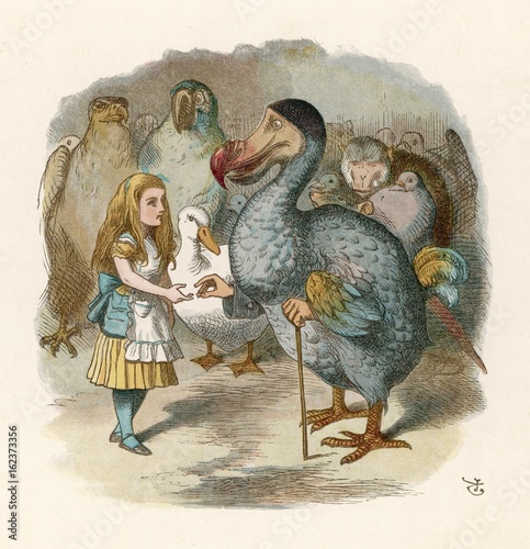 Carroll - Alice - the Dodo. Date: 1865