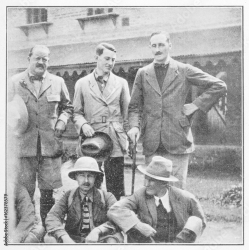 Brit Expedition Group. Date: 1924