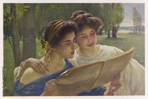 Spring Song (Zewy) 1904. Date: 1904