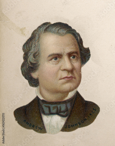 Andrew Johnson. Date: 1808 - 1875