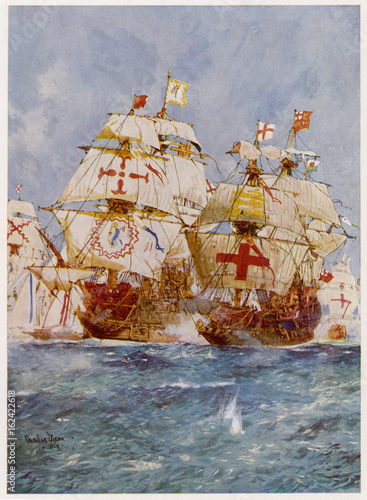 Armada - 'Ark Royal'. Date: July 1588