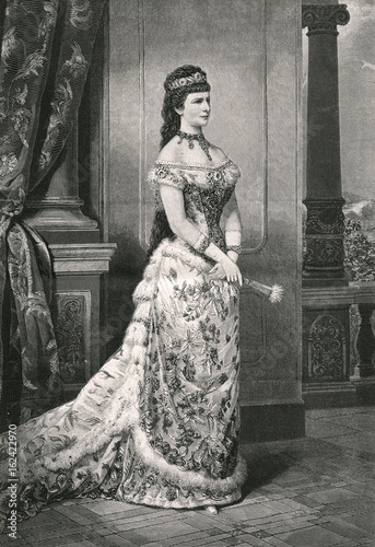 Elizabeth - Austria - Niz 77. Date: 1837 - 1898