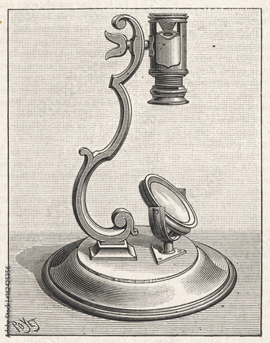 Baker's Mounted Lens. Date: 1745