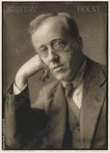 Gustav Holst (Lambert). Date: 1874 - 1934
