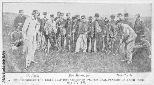 Old - Young Tom Morris. Date: 17 May 1867