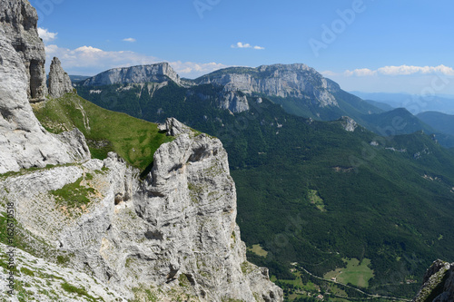 Montagne du Glandasse (alt 2041 m), vu du Pas de l'Echelette