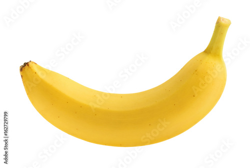 Banana isolated without shadow
