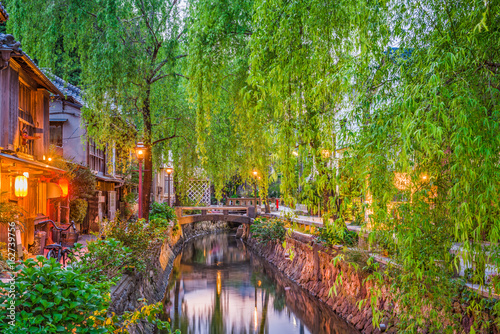 Shimoda, Japan historic canal on Perry Road.