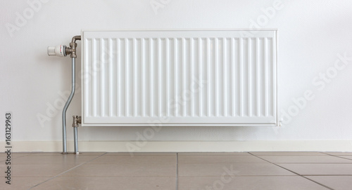 Heating radiator in a dutch home