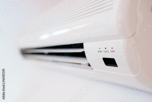 White home air conditioner