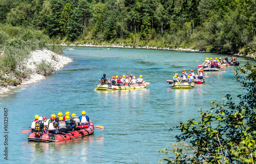 rafting