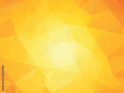 abstract yellow geometric background
