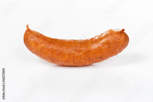 Sausage isolated on white