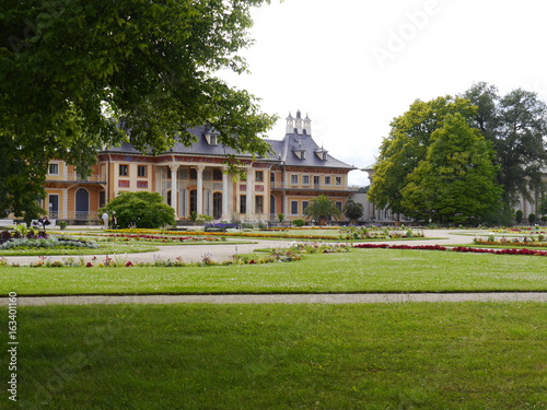 Europa.Niemcy,pałac i park w Pillinz