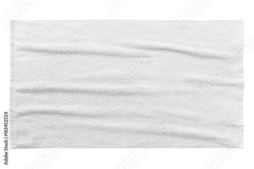 White beach towel