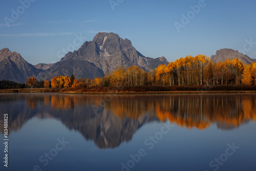 Oxbow Bend Autumn Reflection