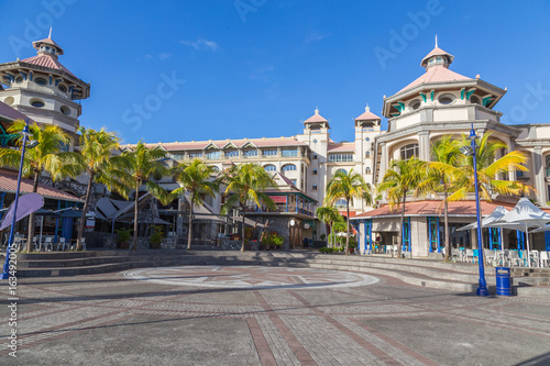 port louis waterfront zentrum hauptstadt von mauritius