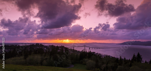 Sunset over Astoria