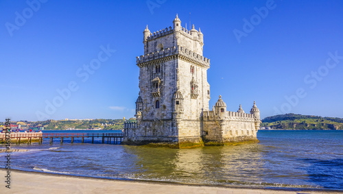 Important tourist attraction in Lisbon - The Tower of Belem