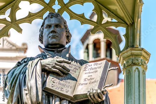 Lutherdenkmal, Wittenberg, Deutschland