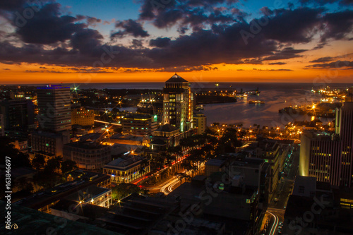 Port Louis by night