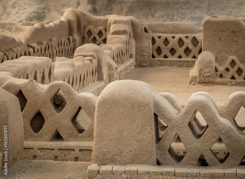 Ancient ruins of Chan Chan - Trujillo, Peru