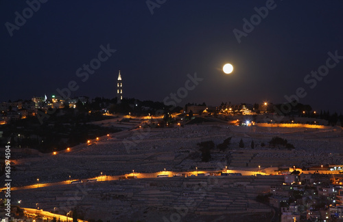 Mount of Olives in Jerusalem. Israel