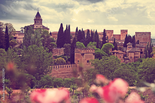  fortress of Alhambra. Granada