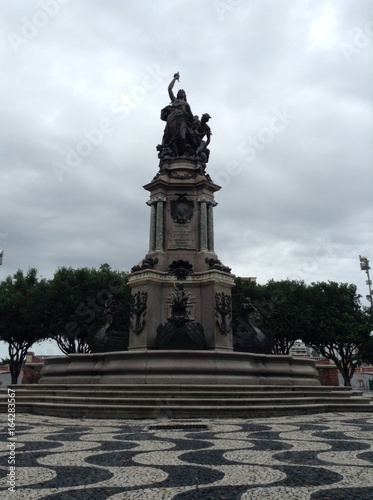 Statue fountain