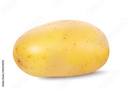 potato isolated on white