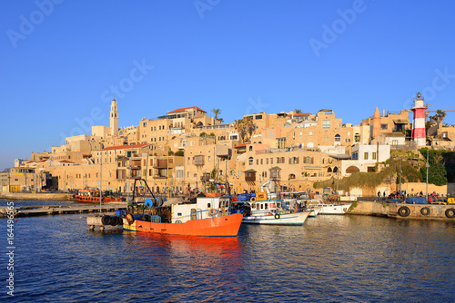 Old town and port of Jaffa of Tel Aviv city, Israel