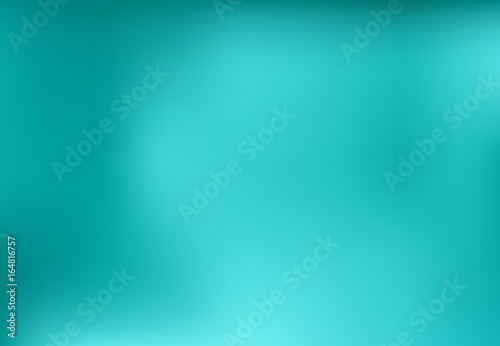 Blue turquoise blurred abstract background design graphic, vector