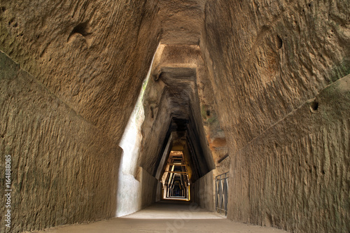 Antro della Sibilla, Cave of the Sibyl, Cumae, Bacoli.