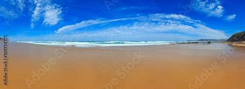 Summer sandy beach (Portugal).