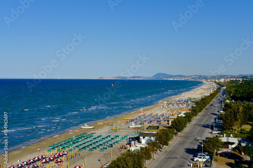 Senigallia beach, Italy.