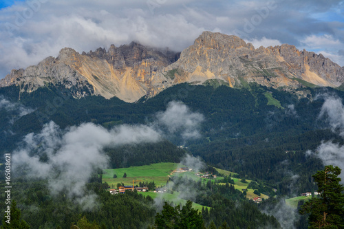 Italy South Tyrol Dolomites Latemar mountain