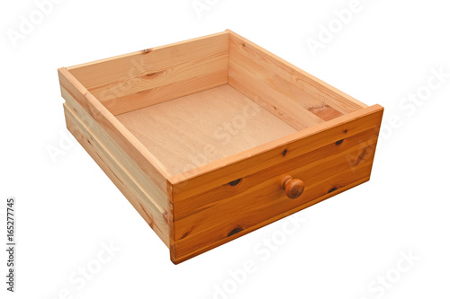 wooden drawer