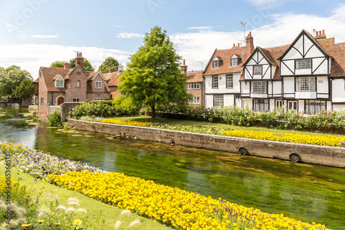 Canterbury view in summer, Kent