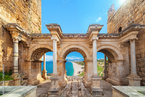  Hadrian's Gate - entrance to Antalya, Turkey