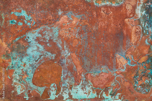 Old copper texture