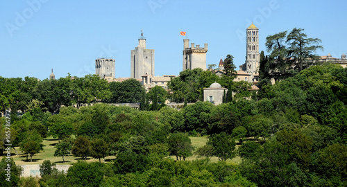 Uzès vue panoramique