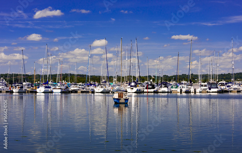 Old boats in Poole Harbour