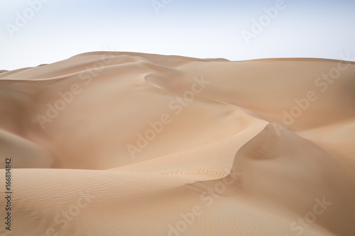 Rub al Khali Desert w Empty Quarter, w Abu Zabi w Zjednoczonych Emiratach Arabskich