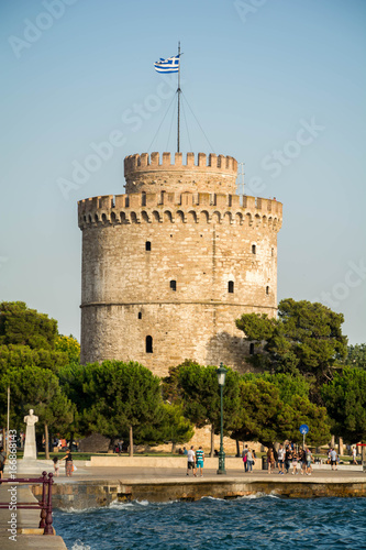 The white tower at Thessaloniki city