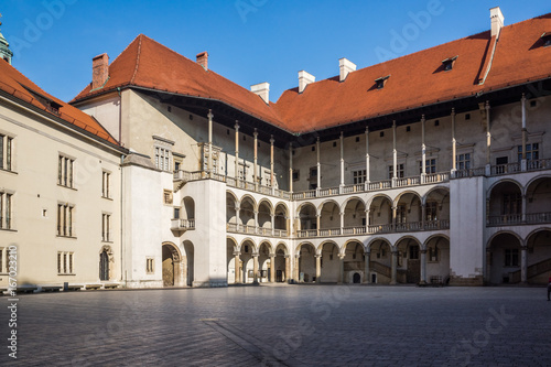 Wawel Royal Castle in Cracow, Poland
