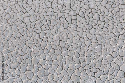 Texture of the earth in the cracks
