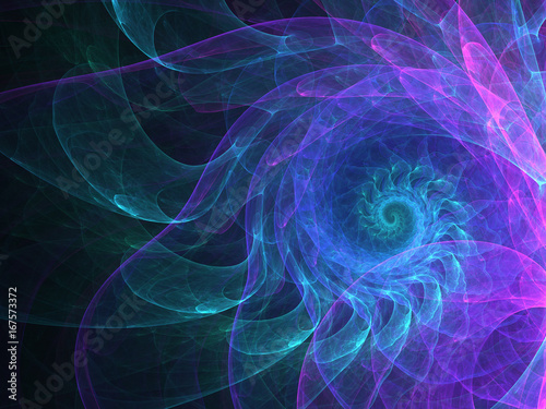 Abstract fractal background