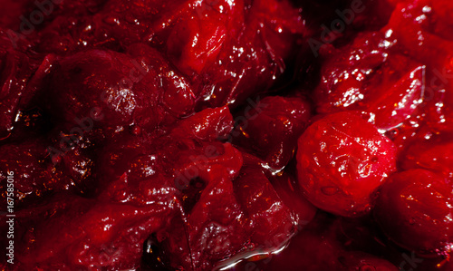 Cranberry jam, or fake gore