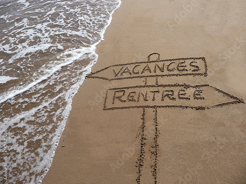 Rentrée des vacances.