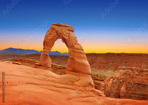 Delicate Arch in Arches National Park, Utah, U.S.A.